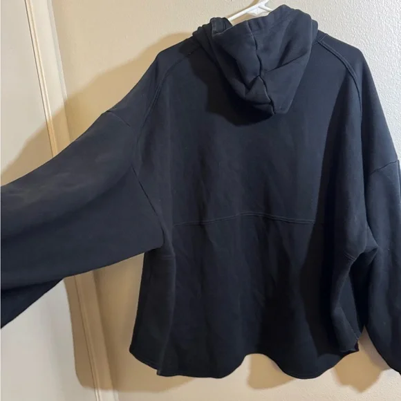 Savage X Fenty Black Oversized Hoodie Sweater - Picture 8 of 9